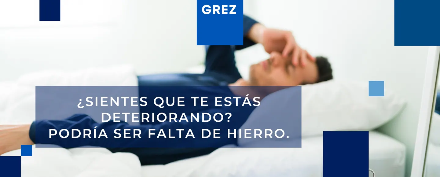 ¿Sientes que te estás deteriorando? Podría ser falta de hierro.