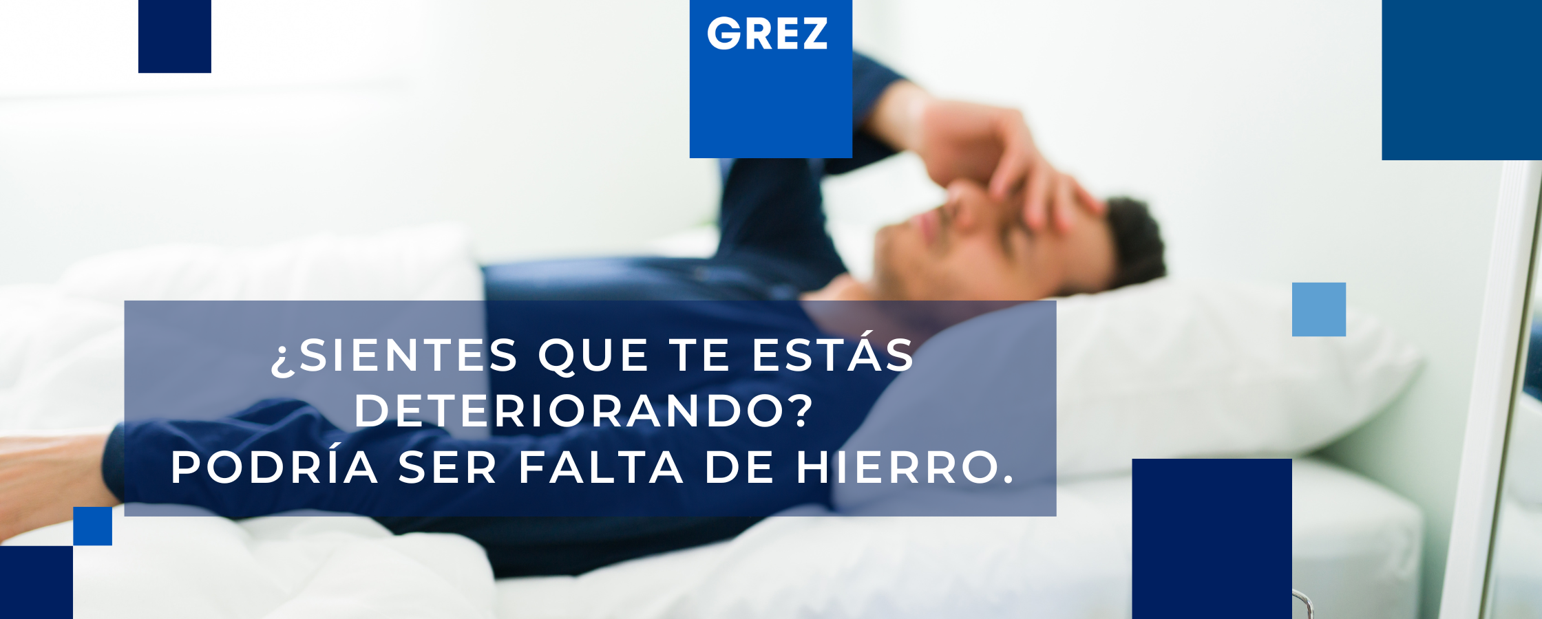 ¿Sientes que te estás deteriorando? Podría ser falta de hierro.