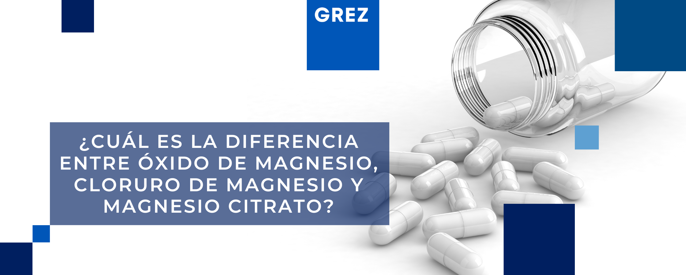 ¿Oxido, cloruro o citrato de magnesio?