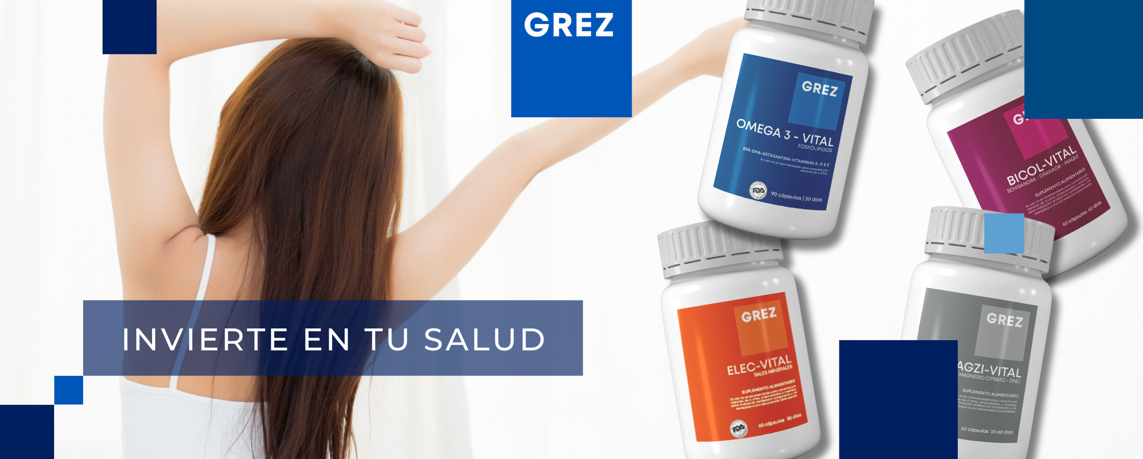 Dosis y horarios de los suplementos GREZ